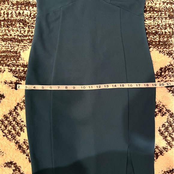 Lulu’s Teal Blue Tank MIDI Cocktail dress - Picture 6 of 6
